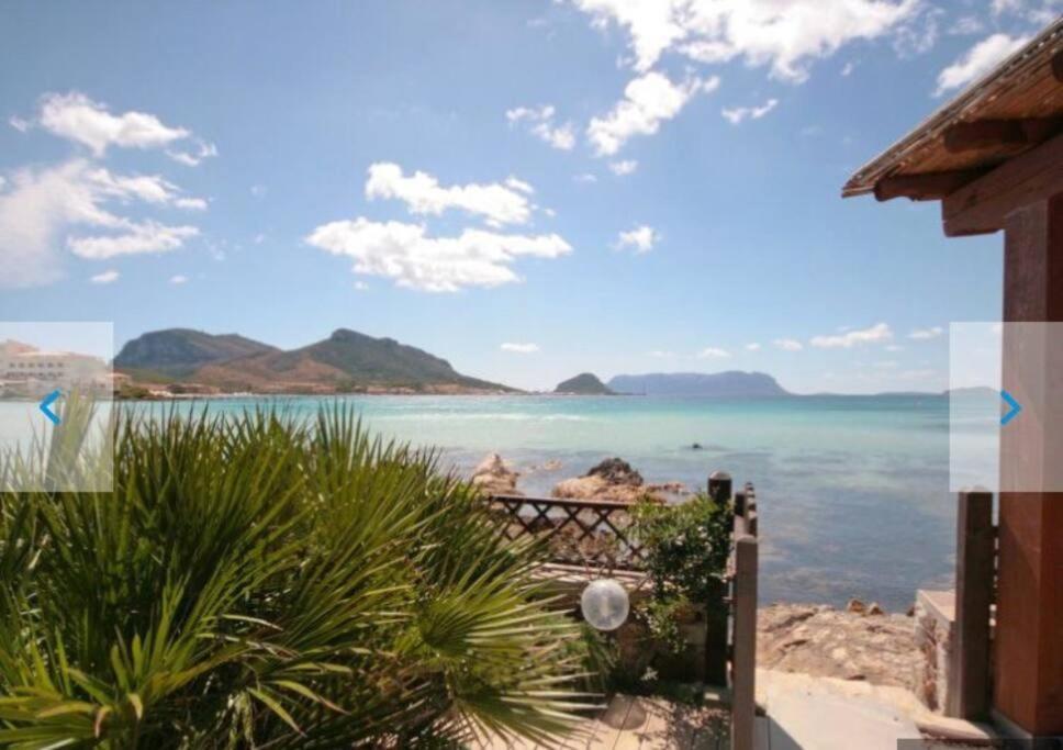 Apartment Pied Dans L'Eau Golfo Aranci Bagian luar foto
